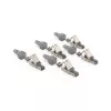 Hama 00200793 laido jungtis RJ45 pilka