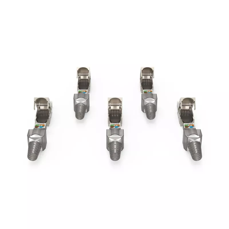 Hama 00200793 laido jungtis RJ45 pilka