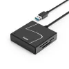 Hama 00200148 kortelių skaitytuvas USB 3.2 Gen 1 (3.1 Gen 1) Type-A/Type-C juoda
