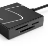 Hama 00200148 kortelių skaitytuvas USB 3.2 Gen 1 (3.1 Gen 1) Type-A/Type-C juoda