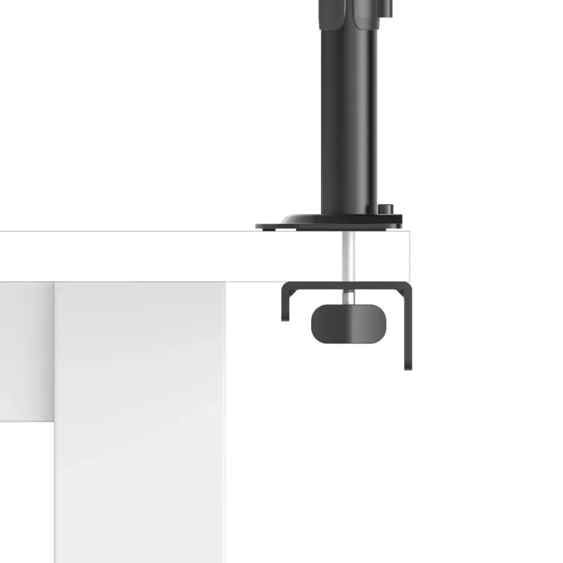 Hama Monitor Mount, 2 Monitors, Height-adjustable, Swivel/Tilt, 13 inch - 35 inch, Juoda