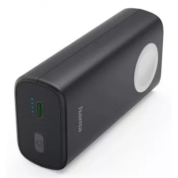 Hama Watch 10000 mAh, juoda, pilka