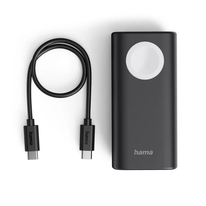 Hama Watch 10000 mAh, juoda, pilka