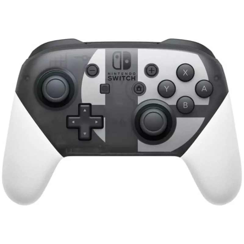 Nintendo Switch Pro valdiklis Super Smash Bros. Ultimate Edition juoda, pilka, balta Bluetooth žaidimų pultas analoginis / skaitmeninis Nintendo Switch