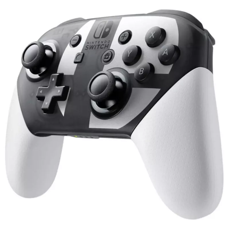 Nintendo Switch Pro valdiklis Super Smash Bros. Ultimate Edition juoda, pilka, balta Bluetooth žaidimų pultas analoginis / skaitmeninis Nintendo Switch