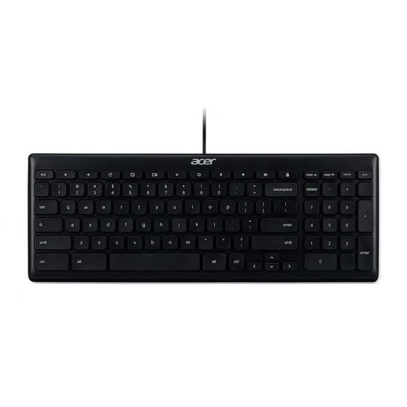 Acer GP.KBD11.00S klaviatūra biurui USB QWERTY US International juoda