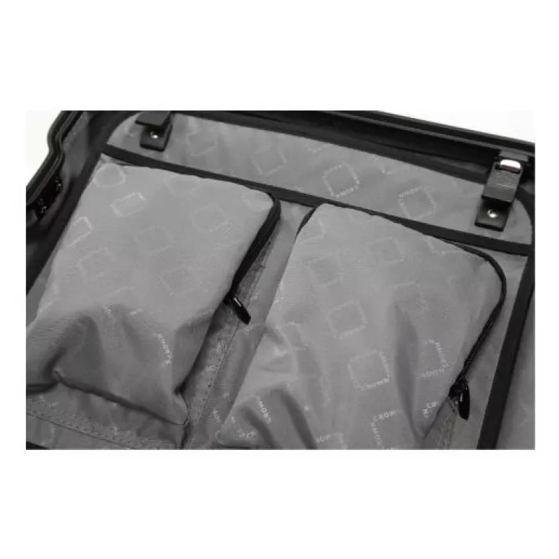 Acer GP.BAG11.009 lagaminas Trolley Juoda Aliuminis, Polikarbonatas (PC)