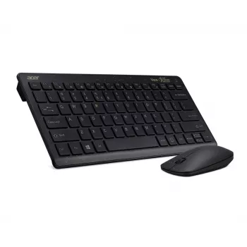 Acer Chrome kombinuotas rinkinys klaviatūra Pelė komplekte Universali RF Belaidė QWERTY Juoda
