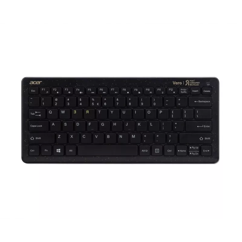 Acer Chrome kombinuotas rinkinys klaviatūra Pelė komplekte Universali RF Belaidė QWERTY Juoda