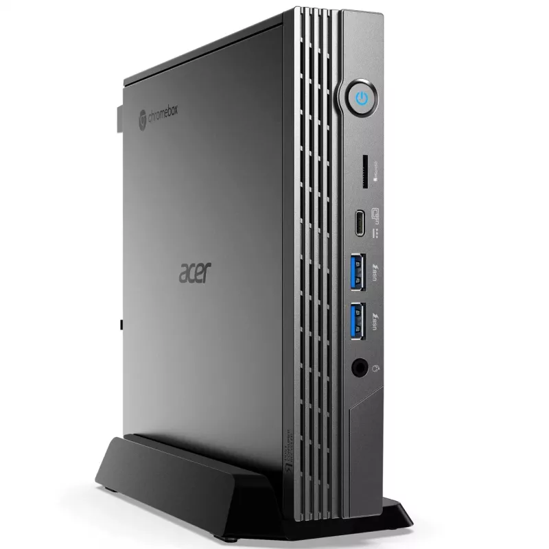 Acer Chromebox CXI5 i5428 Intel® Core™ i5 i5-1235U 8 GB DDR4-SDRAM 256 GB SSD ChromeOS Mini PC PC Sidabrinė