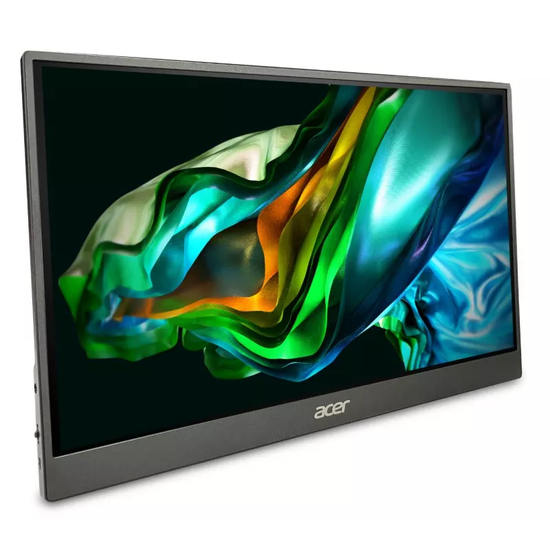 Acer PM161QBbmiuux Nešiojamasis monitorius Juoda 39,6 cm (15,6 col.) LCD 1920 x 1080 pikseliai
