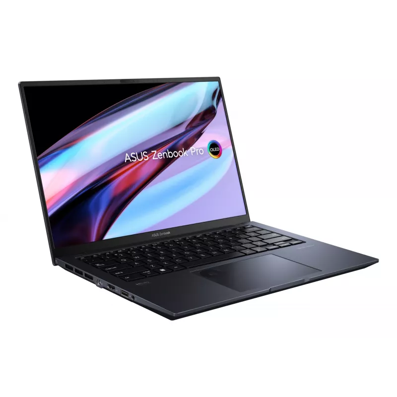 ASUS Zenbook Pro 14 OLED UX6404VV-M9004W Intel® Core™ i7 i7-13700H Nešiojamasis kompiuteris 36.8 cm (14.5 col.) Jutiklinis 2.8K 16 GB DDR5-SDRAM 512 GB SSD NVIDIA GeForce RTX 4060 Wi-Fi 6E (802.11ax) Windows 11 Home Juoda