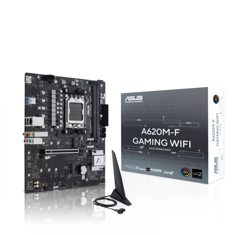 ASUS A620M-F GAMING WIFI AMD A620 Socket AM5 micro ATX