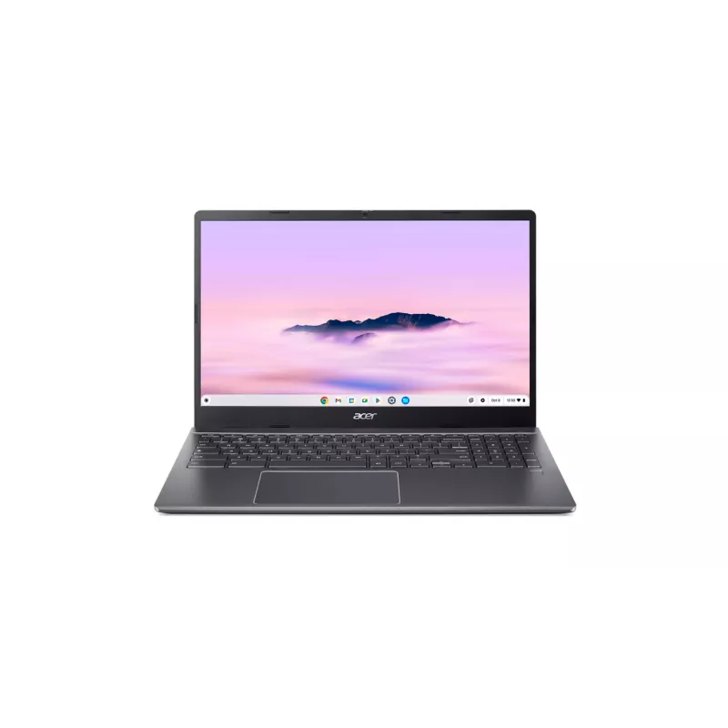 Acer Chromebook CBE595-2T-55NF Intel Core 5 120U 39,6 cm (15,6 colio) jutiklinis ekranas Full HD 8 GB LPDDR5x-SDRAM 256 GB SSD Wi-Fi 6E (802.11ax) ChromeOS pilka
