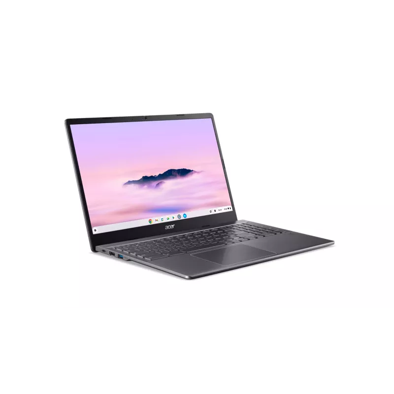 Acer Chromebook CBE595-2T-55NF Intel Core 5 120U 39,6 cm (15,6 colio) jutiklinis ekranas Full HD 8 GB LPDDR5x-SDRAM 256 GB SSD Wi-Fi 6E (802.11ax) ChromeOS pilka