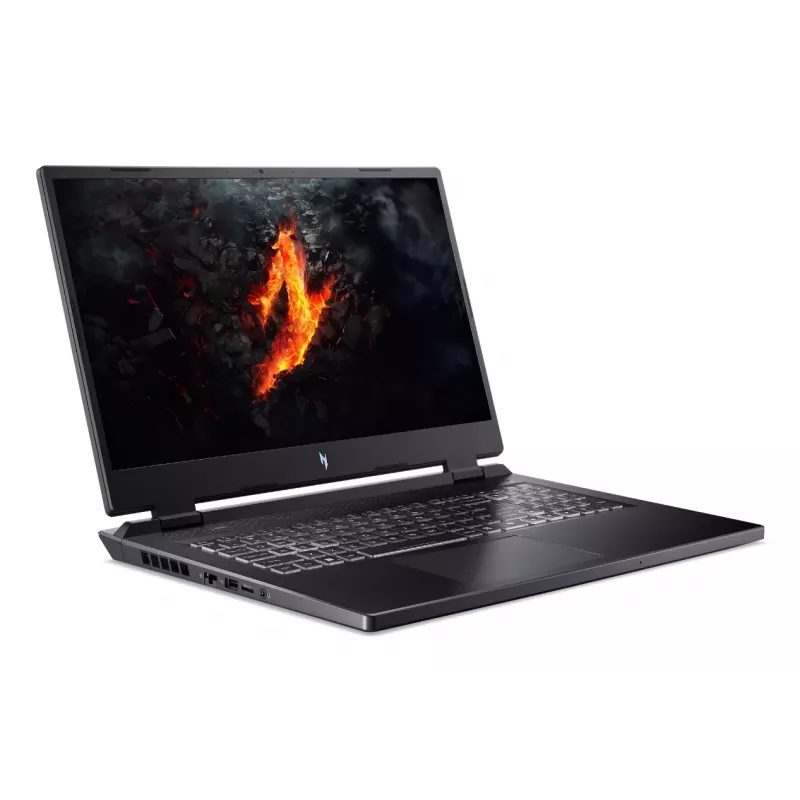 Acer Nitro 17 AN17-42-R75W AMD Ryzen™ 7 8845HS nešiojamasis kompiuteris 43.9 cm (17.3 col.) Quad HD 16 GB DDR5-SDRAM 1 TB SSD NVIDIA GeForce RTX 4070 Wi-Fi 6 (802.11ax) Windows 11 Home juodos spalvos