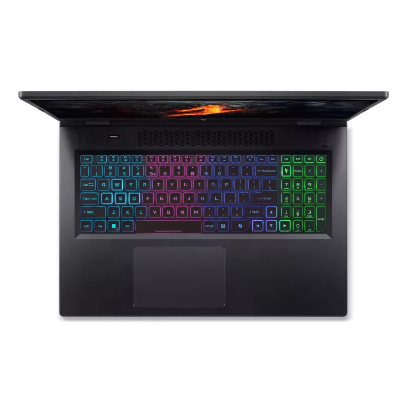 Acer Nitro 17 AN17-42-R75W AMD Ryzen™ 7 8845HS nešiojamasis kompiuteris 43.9 cm (17.3 col.) Quad HD 16 GB DDR5-SDRAM 1 TB SSD NVIDIA GeForce RTX 4070 Wi-Fi 6 (802.11ax) Windows 11 Home juodos spalvos