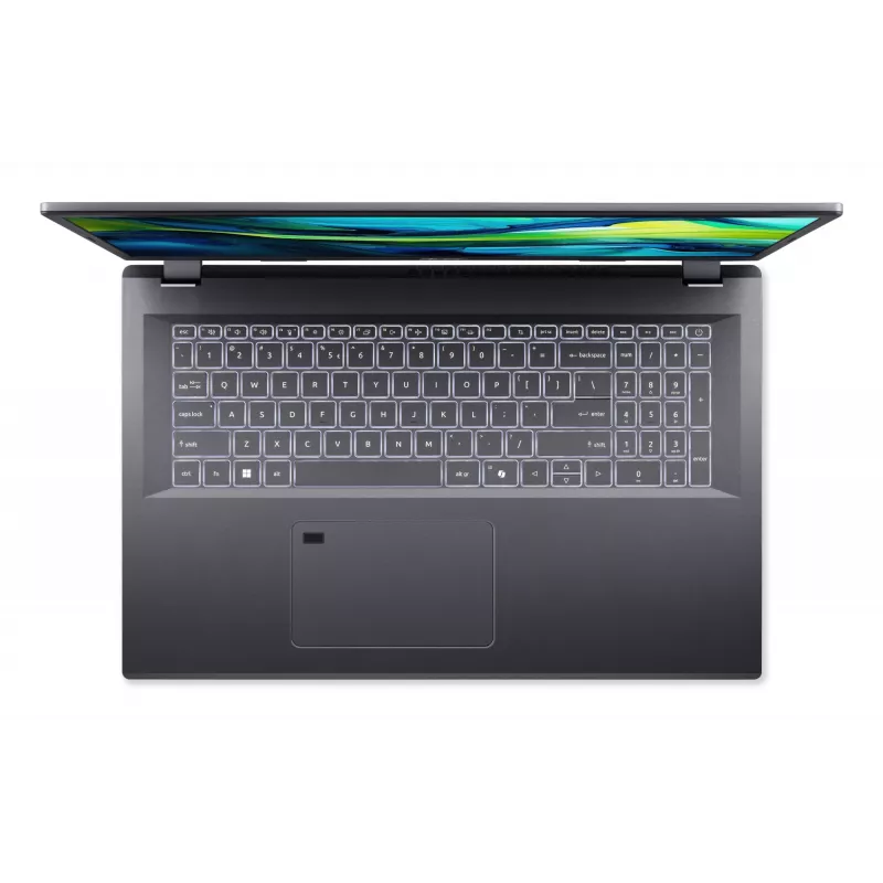 Acer Aspire 17 A17-51M-740G Intel Core 7 150U nešiojamasis kompiuteris 43,9 cm (17,3 col.) Full HD 16 GB DDR4-SDRAM 1 TB SSD Wi-Fi 6E (802.11ax) Windows 11 Home German Pilka