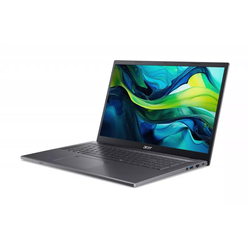 Acer Aspire 17 A17-51M-740G Intel Core 7 150U nešiojamasis kompiuteris 43,9 cm (17,3 col.) Full HD 16 GB DDR4-SDRAM 1 TB SSD Wi-Fi 6E (802.11ax) Windows 11 Home German Pilka