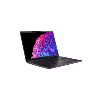 Acer TravelMate P6 14 TMP614-73-TCO-72YL Intel Core Ultra 7 155H nešiojamas kompiuteris 35.6 cm (14 colių) WQXGA 32 GB LPDDR5x-SDRAM 1 TB SSD Wi-Fi 7 (802.11be) Windows 11 Pro olandiška juoda