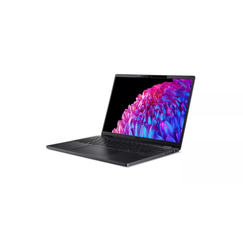 Acer TravelMate P6 14 TMP614-73-TCO-72YL Intel Core Ultra 7 155H nešiojamas kompiuteris 35.6 cm (14 colių) WQXGA 32 GB LPDDR5x-SDRAM 1 TB SSD Wi-Fi 7 (802.11be) Windows 11 Pro olandiška juoda