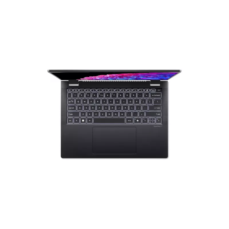 Acer TravelMate P6 14 TMP614-73-TCO-72YL Intel Core Ultra 7 155H nešiojamas kompiuteris 35.6 cm (14 colių) WQXGA 32 GB LPDDR5x-SDRAM 1 TB SSD Wi-Fi 7 (802.11be) Windows 11 Pro olandiška juoda
