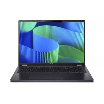 Acer TravelMate P4 16 TMP416-53-TCO-720J Intel Core Ultra 7 155U nešiojamasis kompiuteris 40,6 cm (16 colių) WUXGA 32 GB DDR5-SDRAM 512 GB SSD Wi-Fi 6E (802.11ax) Windows 11 Pro mėlynas