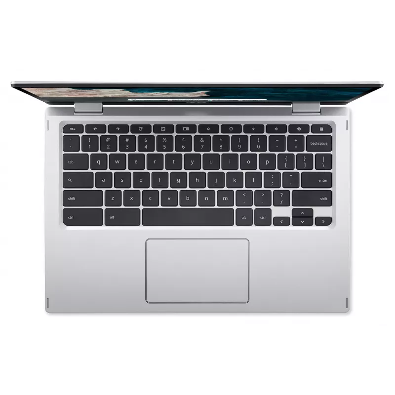 Acer Chromebook CP513-1HL-S1YN Snapdragon 7c 33,8 cm (13,3 col.) jutiklinis ekranas Full HD 8 GB LPDDR4x-SDRAM 128 GB eMMC Wi-Fi 5 (802.11ac) ChromeOS for Enterprise sidabrinis