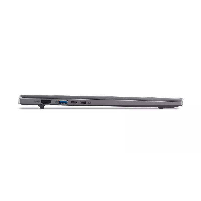 Acer Aspire 16 AI A16-61M-R2SM Copilot+ PC AMD Ryzen™ AI 7 350 Nešiojamasis kompiuteris 40.6 cm (16 colių) WUXGA 16 GB LPDDR5x-SDRAM 512 GB SSD Wi-Fi 6E (802.11ax) Windows 11 Home Pilka