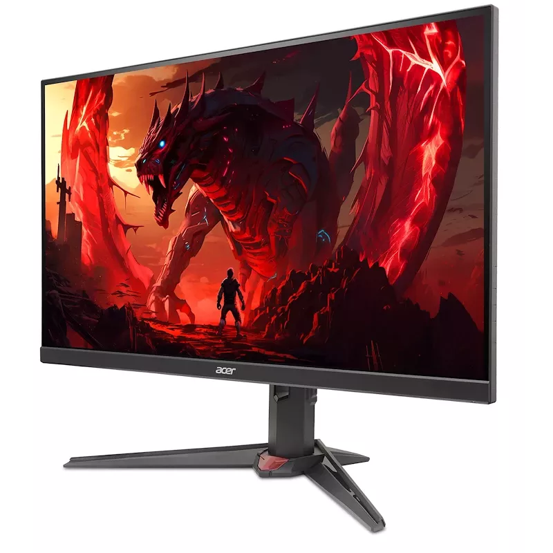 Acer XV272UX1BMIIPRX kompiuterio monitorius 68,6 cm (27 colių) 2560 x 1440 pikselių Wide Quad HD LCD juodas, raudonas