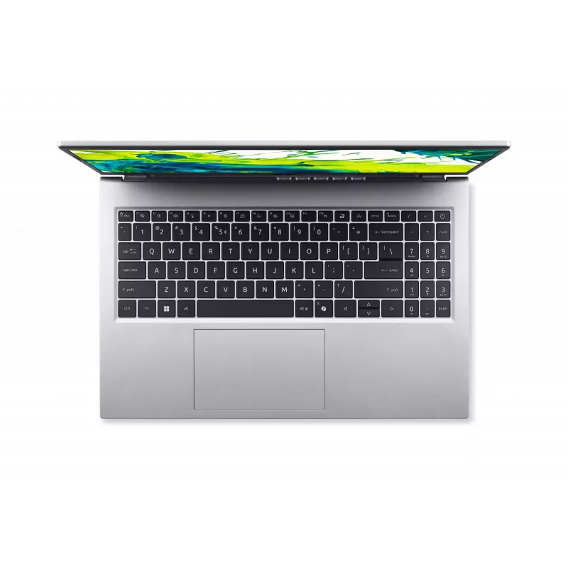 Acer Aspire Go 15 AG15-72P-51YA Intel Core 5 120U Nešiojamasis kompiuteris 39,6 cm (15,6 colio) Full HD 16 GB DDR4-SDRAM 512 GB SSD Wi-Fi 6 (802.11ax) Windows 11 Home Sidabrinis