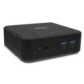 Acer Revo Box RB102 R5710 AMD Ryzen™ 5 7430U 16 GB DDR5-SDRAM 512 GB SSD Windows 11 Home Mini PC juoda