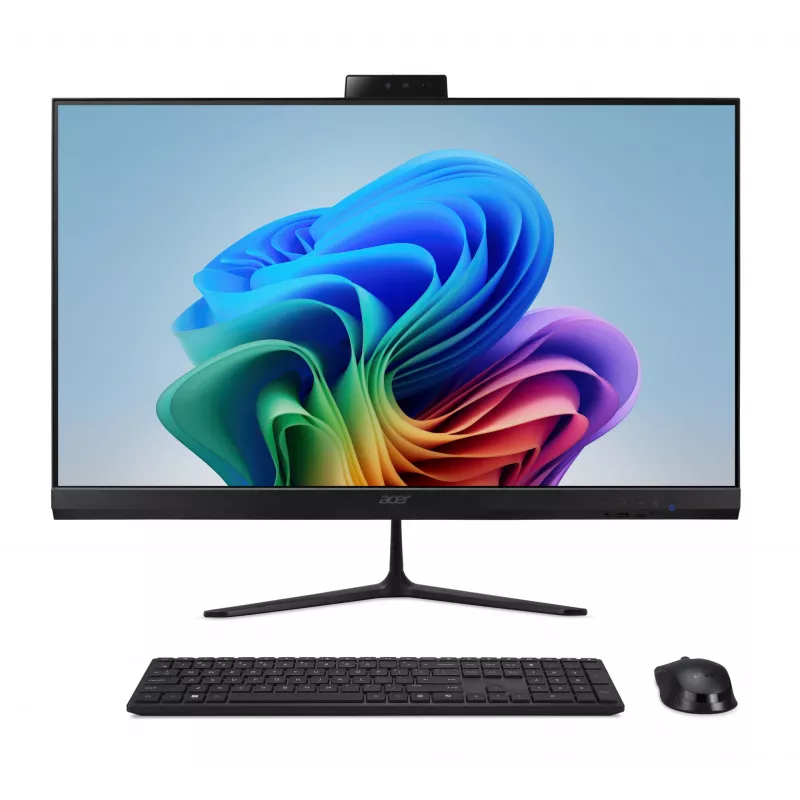 Acer Aspire C27B AI AR7432 NL Copilot+ PC AMD Ryzen™ AI 5 350 68,6 cm (27 coliai) 1920 x 1080 pikselių „viskas viename“ kompiuteris 32 GB DDR4-SDRAM 1 TB SSD „Windows 11 Home“ Wi-Fi 6E (802.11ax) juodas