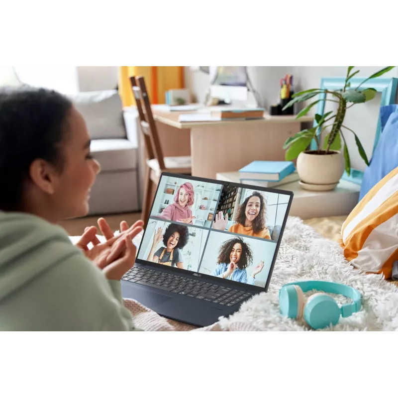 ASUS Vivobook 16 M1607KA-MB225W AMD Ryzen™ AI 7 350 Nešiojamasis kompiuteris 40,6 cm (16 ″) WUXGA 16 GB DDR5-SDRAM 1 TB SSD Wi-Fi 6 (802.11ax) Windows 11 Home mėlynas