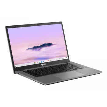 ASUS Chromebook Plus CX34 CX3402CVA-PQ1230 Intel® Core™ i3 i3-1315U 35,6 cm (14 col.) jutiklinis ekranas Full HD 8 GB LPDDR5x-SDRAM 256 GB UFS Wi-Fi 6E (802.11ax) ChromeOS German Pilka