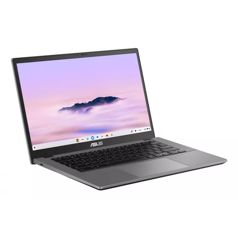 ASUS Chromebook Plus CX34 CX3402CVA-PQ1230 Intel® Core™ i3 i3-1315U 35,6 cm (14 col.) jutiklinis ekranas Full HD 8 GB LPDDR5x-SDRAM 256 GB UFS Wi-Fi 6E (802.11ax) ChromeOS German Pilka