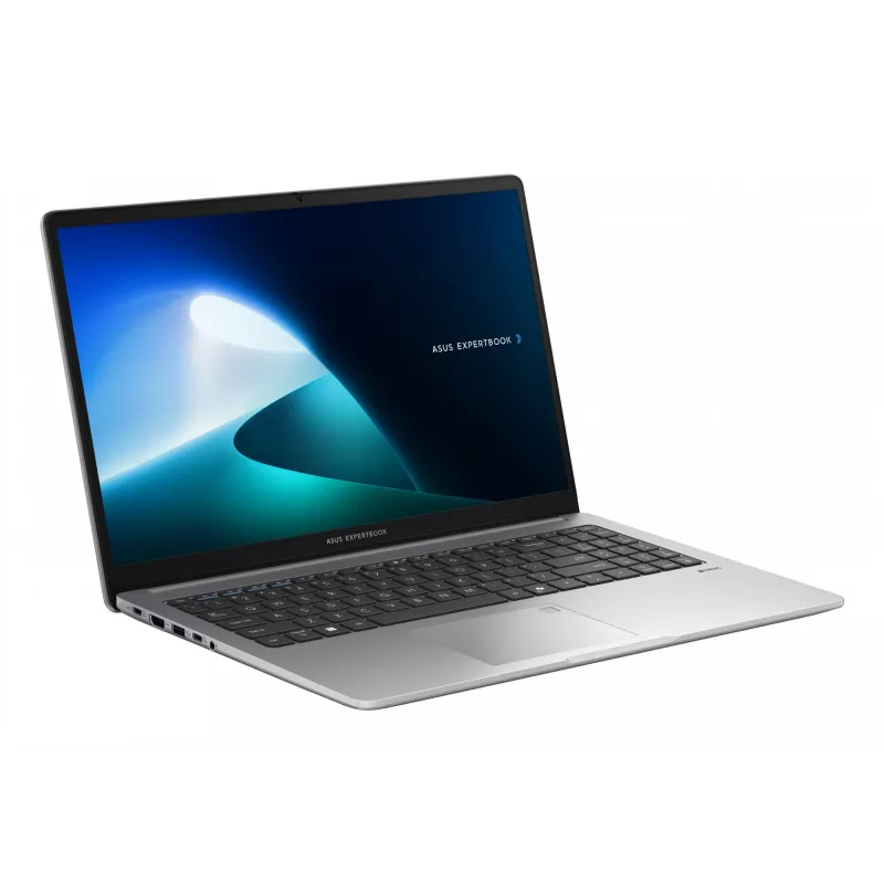ASUS ExpertBook P1 P1503CVA-S72335W Intel Core 5 210H Nešiojamasis kompiuteris 39,6 cm (15,6 col.) Full HD 16 GB DDR5-SDRAM 512 GB SSD Wi-Fi 6 (802.11ax) Windows 11 Home Vokiškai pilka