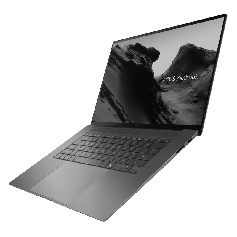 ASUS Zenbook S16 UM5606GA-SR332X Copilot+ PC AMD Ryzen AI 9 465 Nešiojamasis kompiuteris 40,6 cm (16 colių) Jutiklinis ekranas 3K 32 GB LPDDR5x-SDRAM 2 TB SSD Wi-Fi 7 (802.11be) Windows 11 Pro Pilka