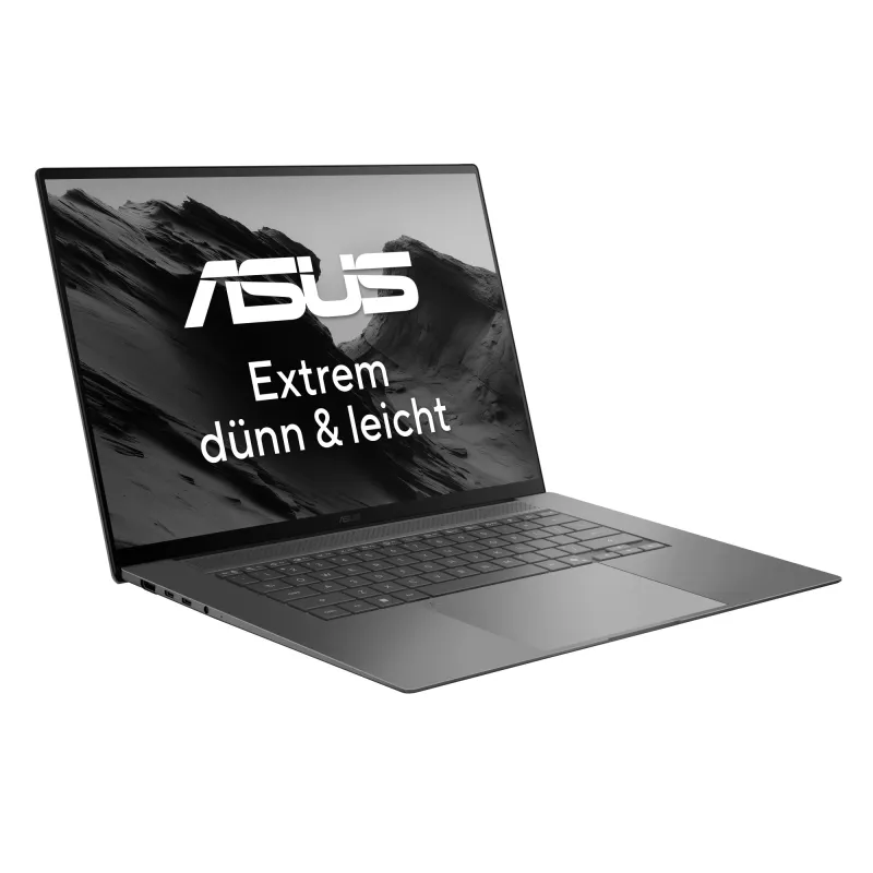 ASUS Zenbook S16 UM5606GA-SR332X Copilot+ PC AMD Ryzen AI 9 465 Nešiojamasis kompiuteris 40,6 cm (16 colių) Jutiklinis ekranas 3K 32 GB LPDDR5x-SDRAM 2 TB SSD Wi-Fi 7 (802.11be) Windows 11 Pro Pilka