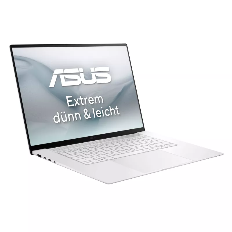 ASUS Zenbook S16 UM5606GA-SR334W Copilot+ PC AMD Ryzen AI 9 465 nešiojamasis kompiuteris 40,6 cm (16 colių) jutiklinis 3K 32 GB LPDDR5x-SDRAM 1 TB SSD Wi-Fi 7 (802.11be) Windows 11 Home baltas