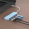 j5create ekologiškas USB-C į 4 prievadų Type-A Gen 2 šakotuvas