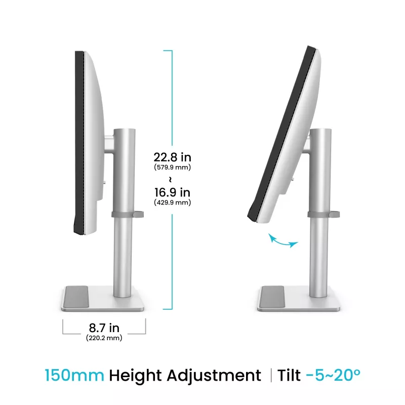 BenQ MA270S kompiuterio monitorius 68.6 cm (27 col.) 5120 x 2880 pikselių 5K Ultra HD LED baltas