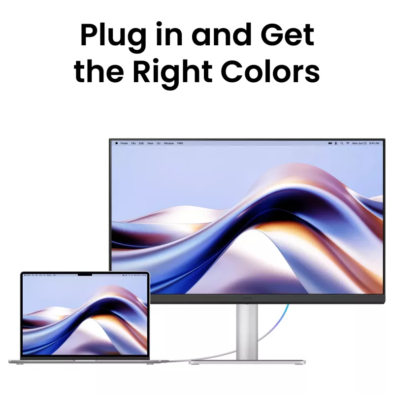 BenQ MA270S kompiuterio monitorius 68.6 cm (27 col.) 5120 x 2880 pikselių 5K Ultra HD LED baltas