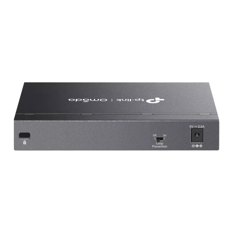 TP-Link Omada DS108G tinklo komutatorius Nevaldomas Gigabit Ethernet (10/100/1000) Juodas