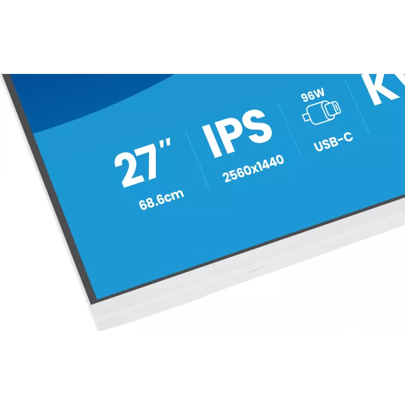 iiyama ProLite XB2797QSNP-W1 27 colių IPS LCD kompiuterinis monitorius 68,6 cm (27 coliai) 2560 x 1440 pikselių Quad HD Baltas