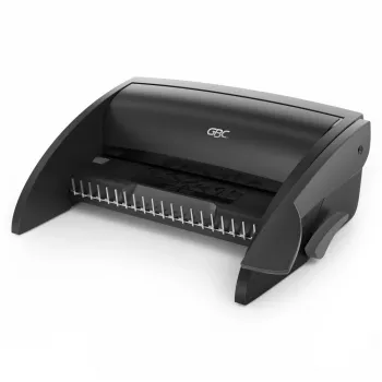 GBC įrišimo mašina CombBind® C100, šukinio įrišimo mašina, rankinė, 160 lapų, juoda