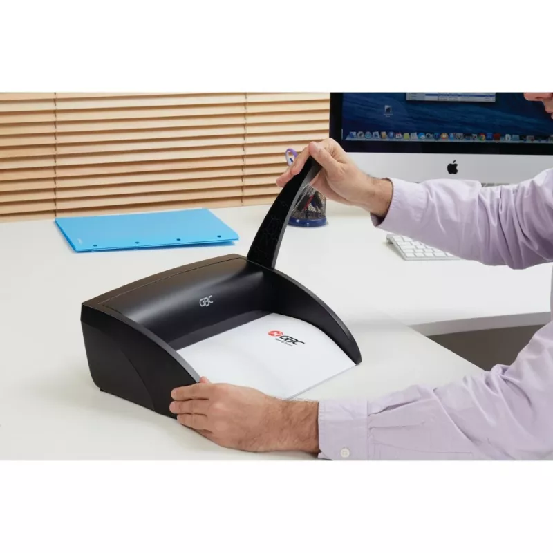 GBC įrišimo mašina CombBind® C100, šukinio įrišimo mašina, rankinė, 160 lapų, juoda