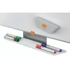 Nobo Glass Whiteboard Markers (4 vnt.), Stiklui, Juoda, Mėlyna, Žalia, Raudona, 4 vnt.
