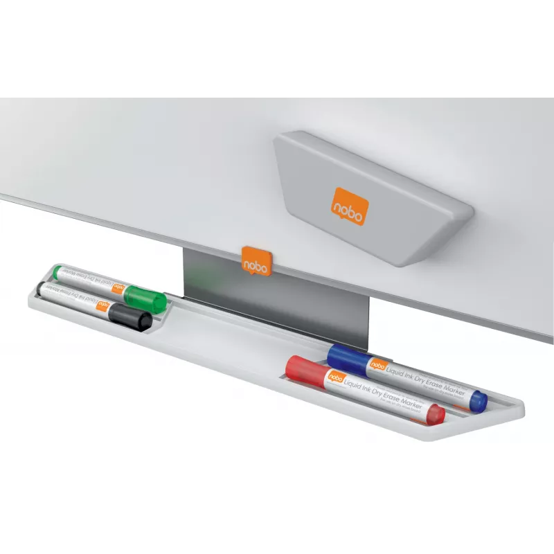Nobo Glass Whiteboard Markers (4 vnt.), Stiklui, Juoda, Mėlyna, Žalia, Raudona, 4 vnt.