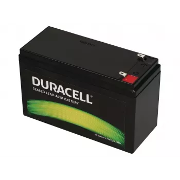 Duracell 12V 7Ah VRLA baterija, sandari švino rūgštinė (VRLA), 12 V, 7 Ah, 84 Wh, juoda, 2,02 kg